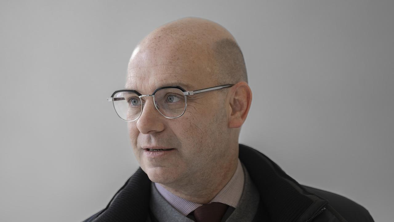 Philippe Currat est l'avocat suisse d'Ousman Sonko. [Keystone - Pablo Gianinazzi/Ti-Press]