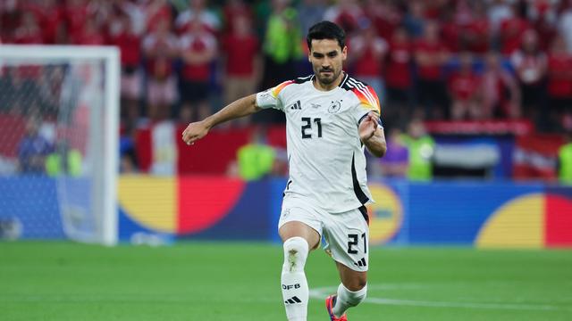 Capitaine de l'Allemagne à l'Euro 2024, Ilkay Gündogan a quitté la Mannschaft et Barcelone pour mieux retrouver Manchester City. [KEYSTONE - CHRISTIAN CHARISIUS]