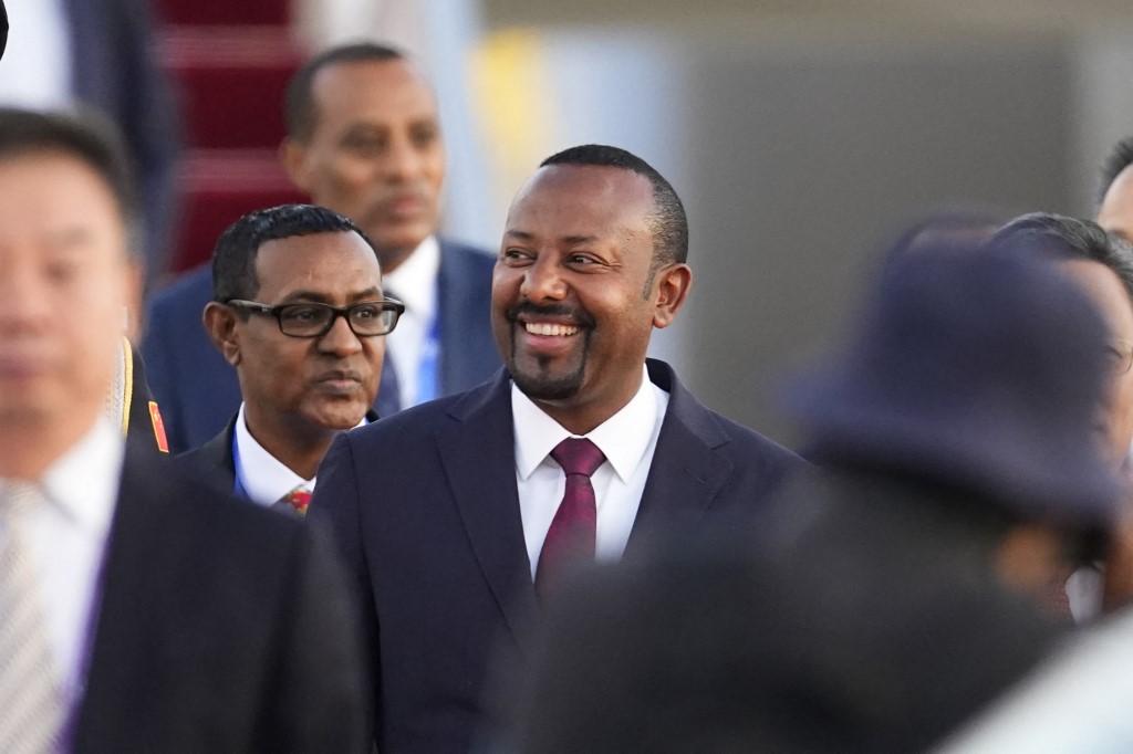 Le Premier ministre éthiopien Abiy Ahmed lors de sa participation à un forum à Pékin, en Chine, le 16 octobre 2023. [afp - Ken Ishii]