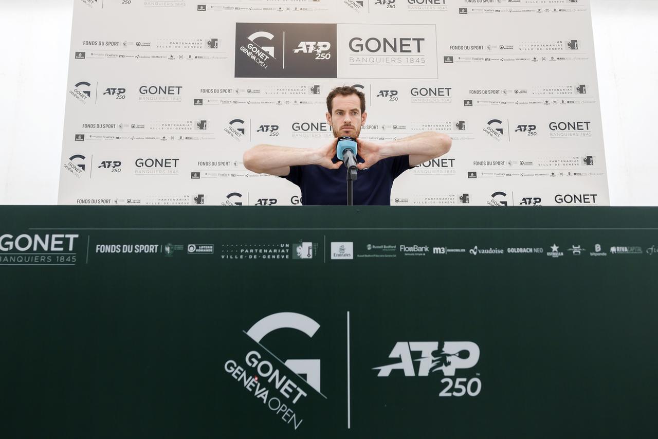 Andy Murray, prêt à passer à confesse avant d'entrer dans son tournoi lundi. [KEYSTONE - SALVATORE DI NOLFI]