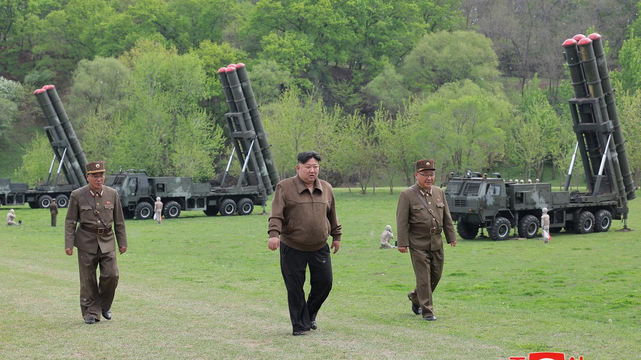 La Corée du Nord ne croit pas dans la surveillance des sanctions. [Keystone - KCNA]