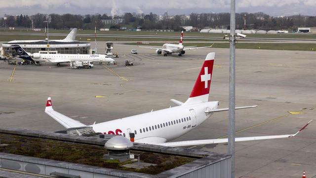 Swiss a décidé de prolonger jusqu'au 30 avril la suspension de ses vols vers Beyrouth. [Keystone]