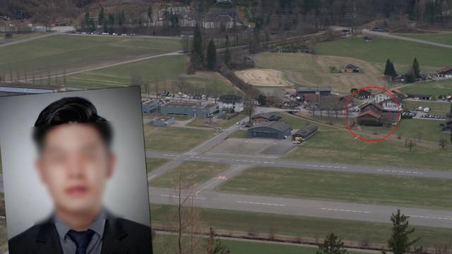 Un étudiant chinois est soupçonné d'avoir acheté un hôtel près de l'aéroport de Meiringen pour espionner les avions F35.