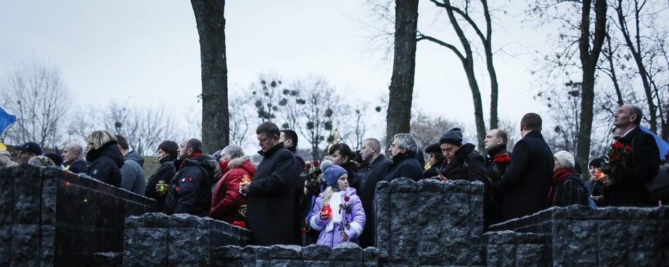 Une commission du Conseil national veut reconnaître l'Holodomor comme un ''génocide''. [Keystone/EPA - Roman Pilipey]