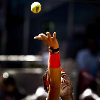 Le tennisman d'exception espagnol Rafael Nadal se retire. [Keystone/EPA - Emilio Naranjo]