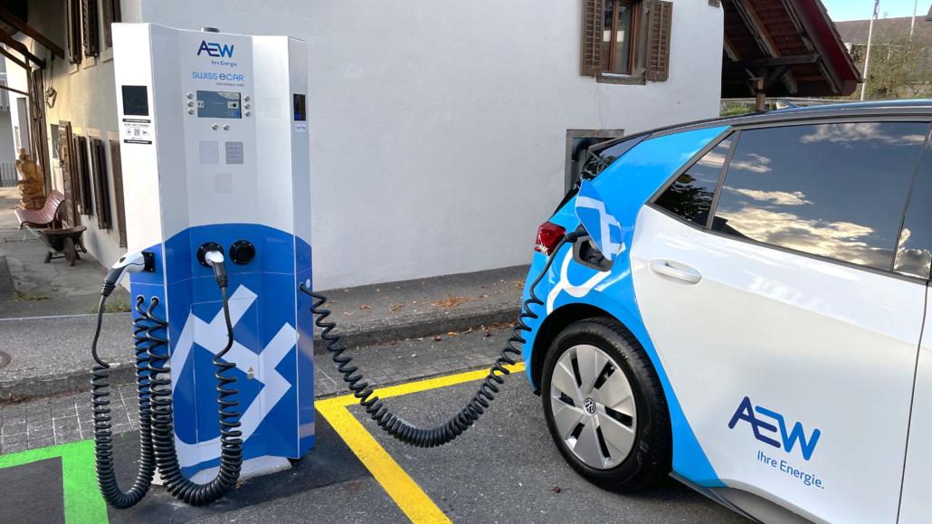Swiss E-car est une nouvelle plateforme pour louer des voitures complètement électriques. [Swiss E-Car - AEW]