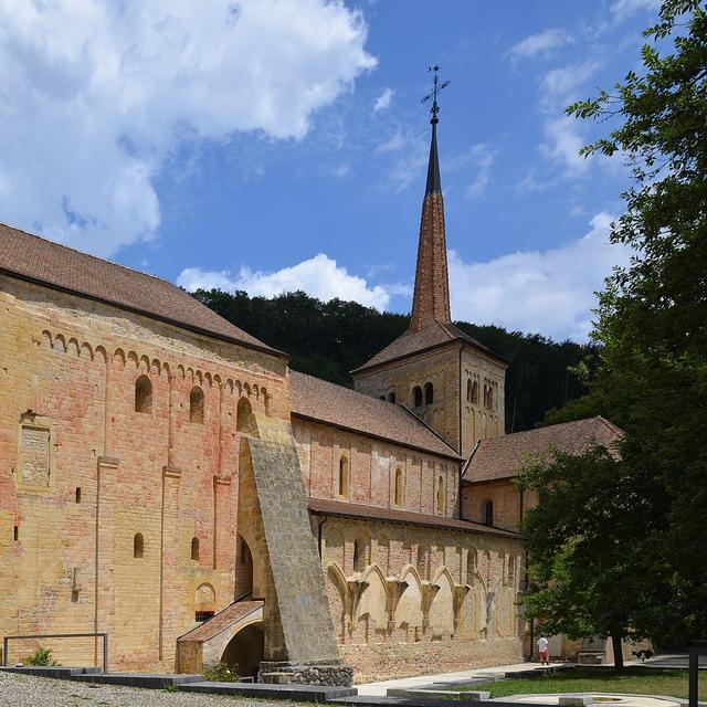 L'Abbatiale de Romainmôtier. [WikiCommons - CC-BY-SA 4.0 - Jmh2o]