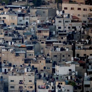 Le camp de réfugiés d'Al-Ein vers Nablus en Cisjordanie. [Keystone/EPA - Alaa Badarneh]