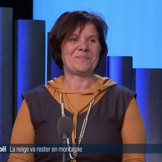 Marianne Giroud Gaillard, météorologue prévisionniste à MétéoSuisse. [RTS]