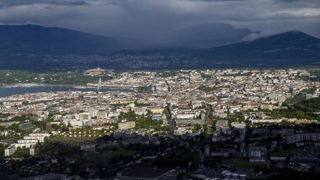 Le Grand Genève s'accorde sur une vision territoriale à l'horizon 2050. [Keystone - Salvatore Di Nolfi]