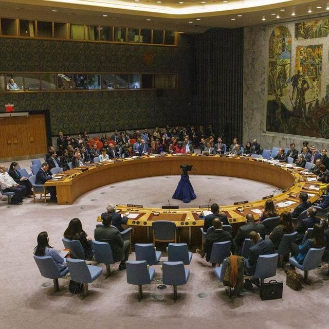 Les Etats-Unis ont empêché mardi le Conseil de sécurité de l'ONU d'exiger un cessez-le-feu à Gaza. [Keystone]
