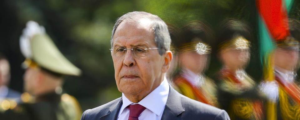 Le Premier ministre russe Serguei Lavrov. [Keystone - Russian Foreign Ministry Press Service via AP]