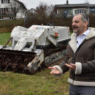 Une opération à un million de francs pour la paix en Ukraine est organisée par la fondation Digger et Berne dans les écoles. [RTS - Gaël Klein]