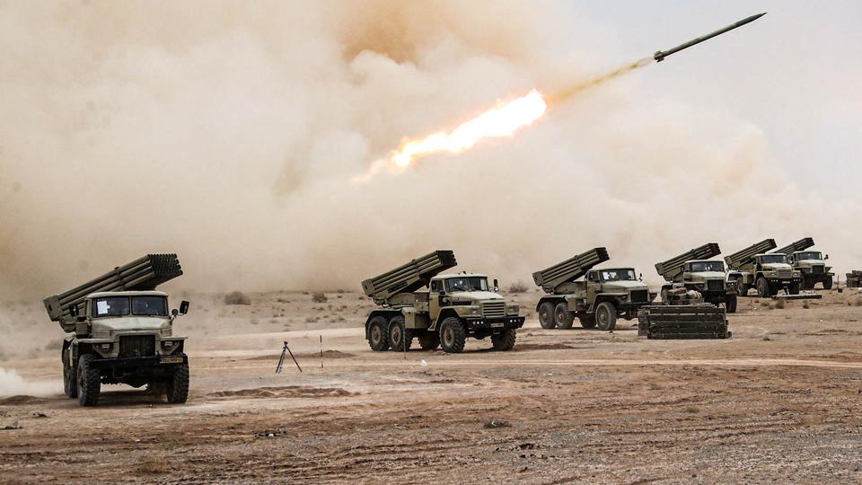 Un missile lancé lors d'un exercice militaire à Ispahan, Iran, le 28 octobre 2023. [via REUTERS - WANA NEWS AGENCY]