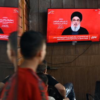 Hassan Nasrallah affirme que le Hezbollah a reçu "un coup sévère et sans précédent". [EPA/ Keystone - Wael Hamzeh]