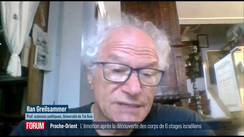 Emotion en Israël après la découverte des corps de six otages à Gaza: interview de Ilan Greilsammer