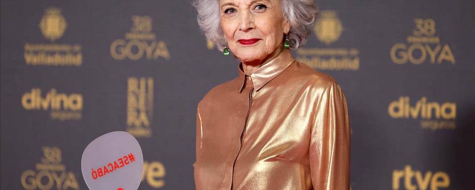 L'actrice espagnole Marisa Paredes est décédée à l'âge de 78 ans. [Keystone]