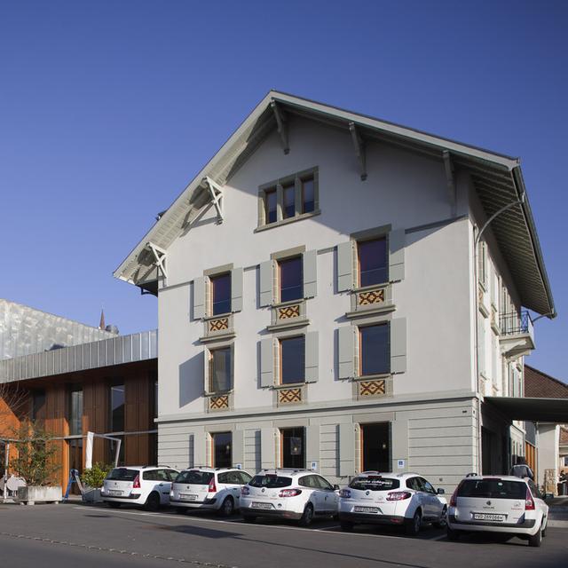 L'hôtel de ville de Bussigny. [Keystone - Gaetan Bally]