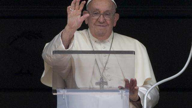 Le Pape François, le dimanche 1er septembre 2024. [AP Photo - Andrew Medichini]