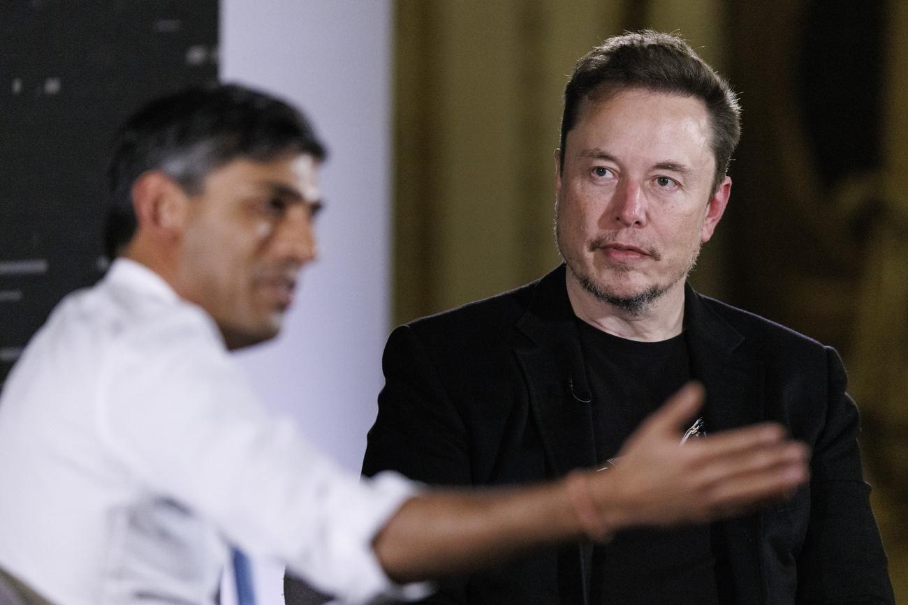 La fortune du patron de Tesla, Elon Musk, est estimée à près de 200 milliards. [KEYSTONE - TOLGA AKMEN / POOL]