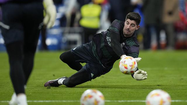 Thibaut Courtois continuera de tenir la baraque pour le Real Madrid. Mais plus pour les Diables... [KEYSTONE - BERNAT ARMANGUE]