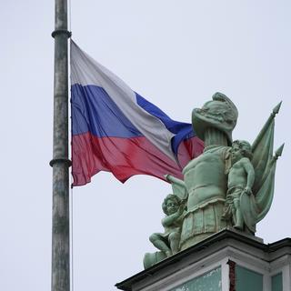 Journée de deuil national en Russie après l'attentat perpétré vendredi à Moscou. [AP Photo/ Keystone - Dmitri Lovetsky]