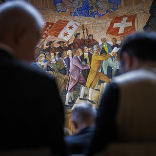 La Constituante du canton du Valais a accouché d'une nouvelle constitution qui fait débat. [Keystone - Valentin Flauraud]