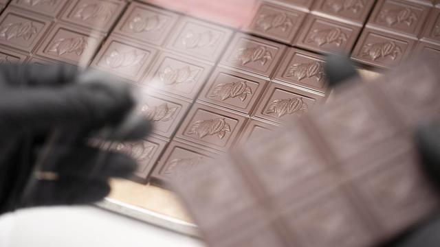 La Suisse est l'un des plus grands livreurs de chocolat vers l'Union européenne. [Keystone]