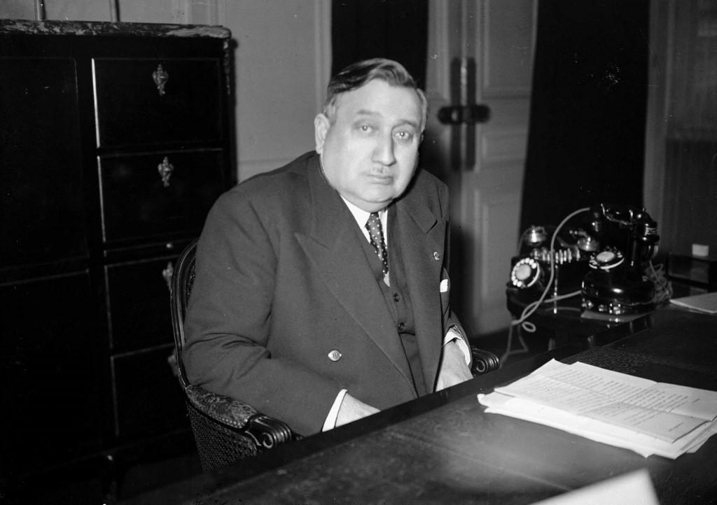 Raoul Nordling, consul de Suède, à Paris, en 1944. [Roger-Viollet via AFP]