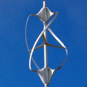 Image d'illustration d'une éolienne à axe vertical. [CC BY-SA 3.0 - Noveol]