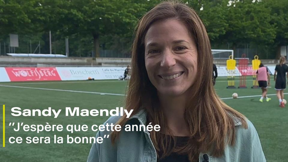 Sandy Maendly, directrice sportive de Servette Chênois