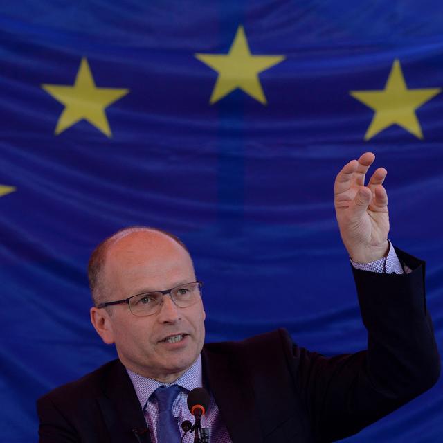 L'ancien eurodéputé Thijs Berman, ici le 7 avril 2014. [AFP - Wakil Kohsar]