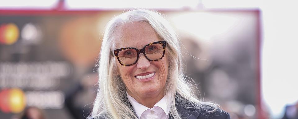 La 77e édition du Festival de Locarno récompense la cinéaste Jane Campion pour l'ensemble de sa carrière. [Keystone - VIANNEY LE CAER]