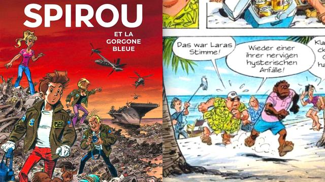 Accusé de racisme, un album de Spirou a été retiré de la vente par les éditions Dupuis. [EDITIONS DUPUIS]