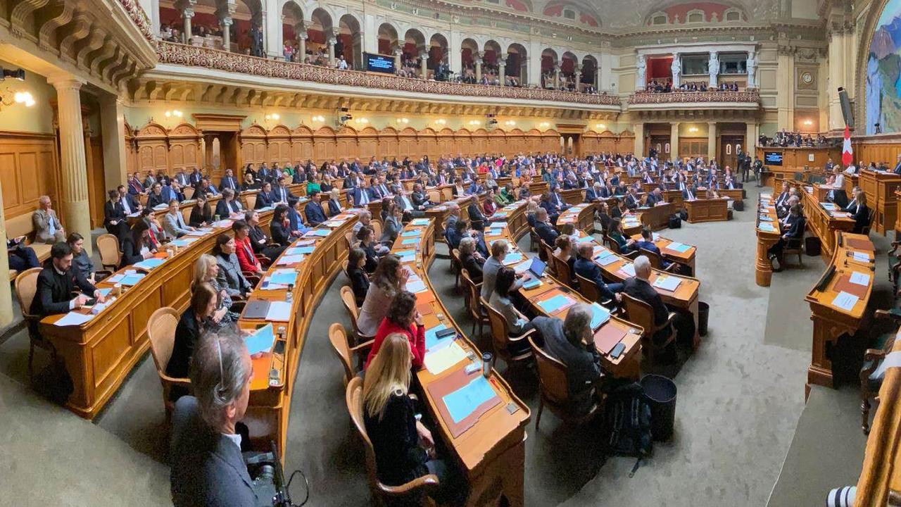 L'Assemblée fédérale élit de nouveaux juges fédéraux. [Keystone]