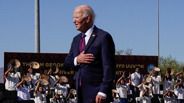 Joe Biden présente ses excuses historiques aux Amérindiens. [Reuters - Elizabeth Frantz]