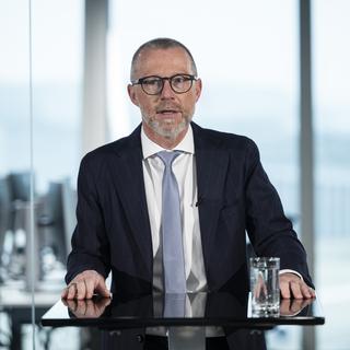 Heinz Huber quitte la direction de Raiffeisen. [Keystone - Ennio Leanza]