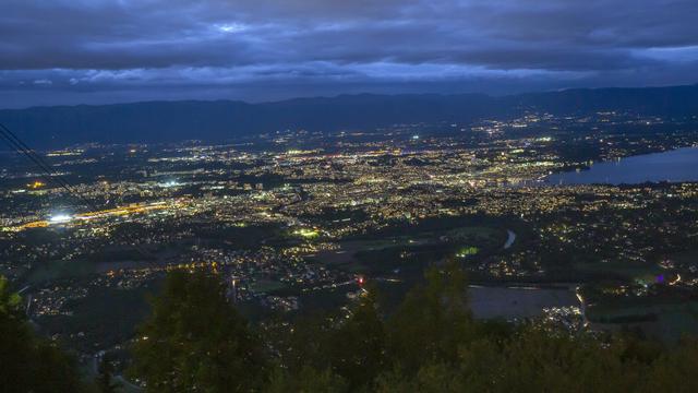 Le projet français de créer une carte de résident transfrontalier dans le Grand Genève. [KEYSTONE - MAGALI GIRARDIN]