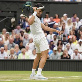 Tennis: demi-finales hommes de Wimbledon. [AP Photo/Keystone - Alberto Pezzali]