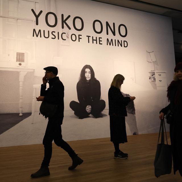 L'oeuvre de Yoko Ono au coeur d'une rétrospective intitulée "Music of the Mind", à la Tate Modern de Londres. [AFP - Daniel Leal]