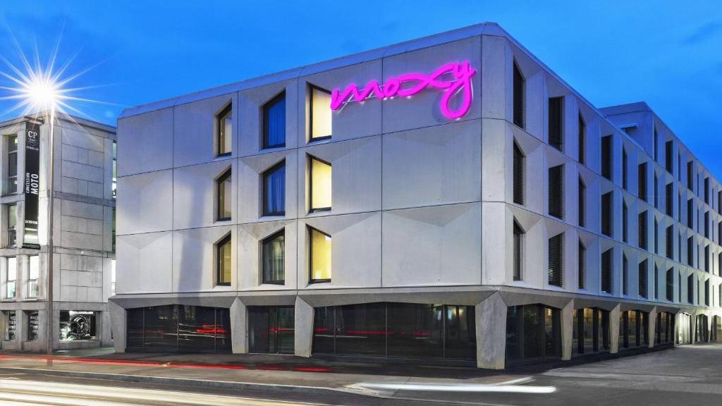 L'hôtel Moxy, à Lausanne, a dû être évacué en raison d'un risque d'explosion. [Moxy]