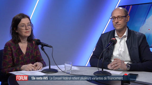 La conseillère nationale Martine Docourt (PS/NE) et le conseiller national Martin Candinas (Centre/GR) [RTS]