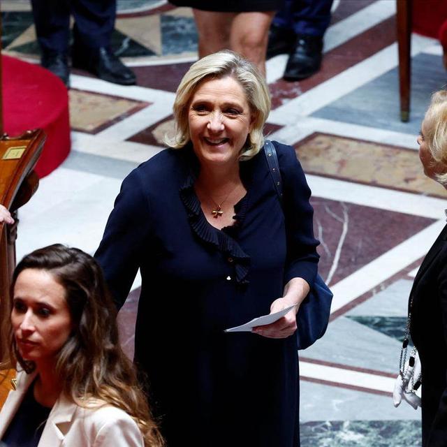 Marine Le Pen et des membres du RN jugés à partir de ce lundi pour détournement de fonds européens. [Reuters]