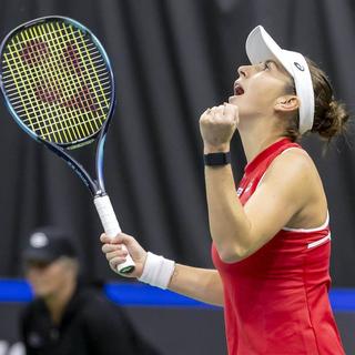 Belinda Bencic a remporté un succès aisé. [Keystone]