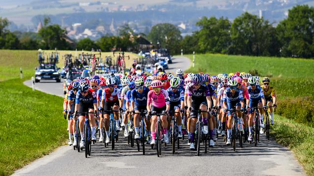 La Grande Béroche aura droit à un départ du Tour de Romandie féminin 2024. [KEYSTONE - JEAN-CHRISTOPHE BOTT]