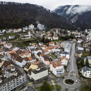 Moutier sera officiellement jurassienne à partir du 1er janvier 2026. [Keystone]