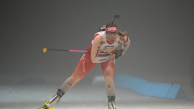 Lena Häcki-Gross a décroché son 7e top-5 de l'hiver. [KEYSTONE - PETR DAVID JOSEK]