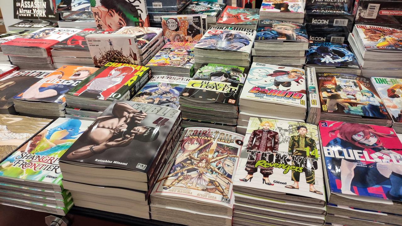 Des mangas exposés dans une librairie parisienne. [AFP - Riccardo Milani]