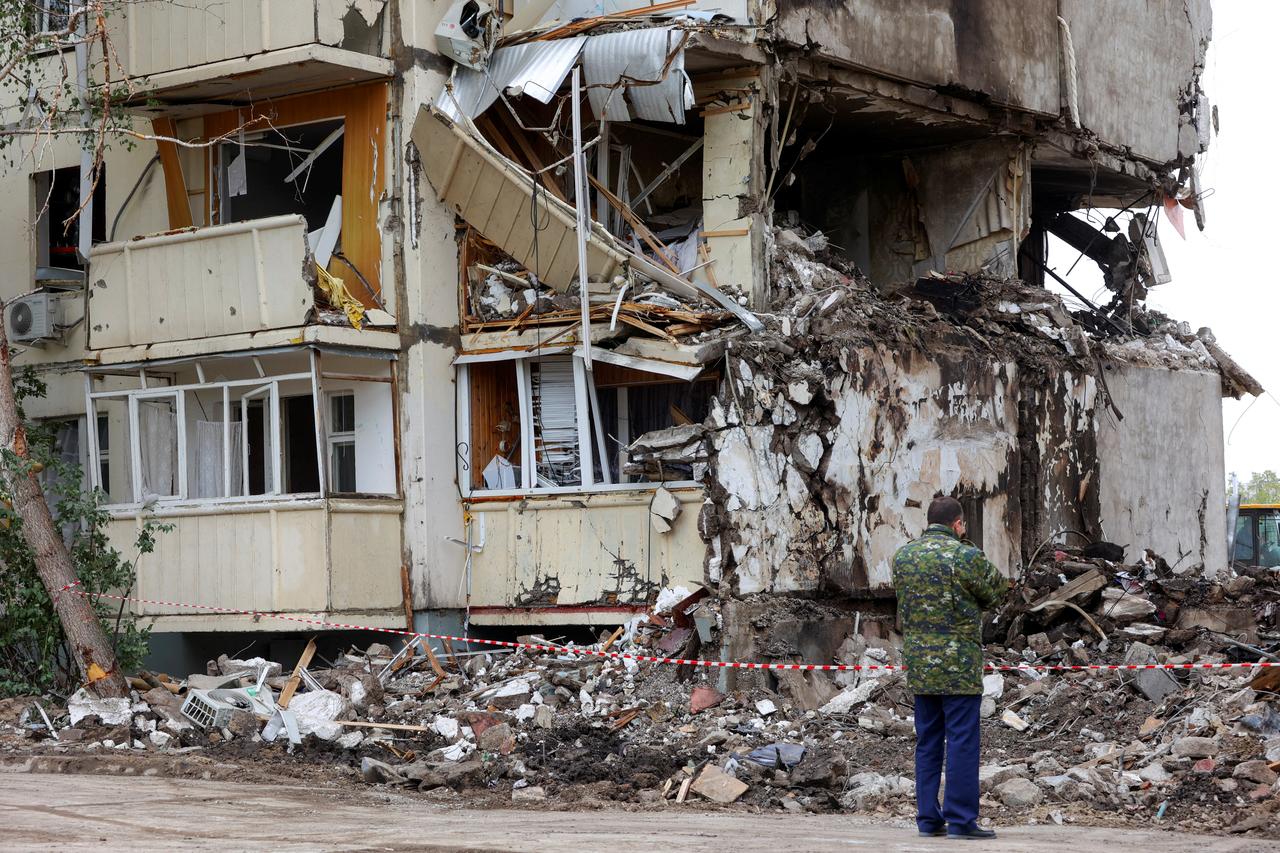 Deux civils ont été tués mercredi dans une attaque ukrainienne de drone dans la région frontalière de Belgorod (image d'illustration). [Reuters - Stringer]