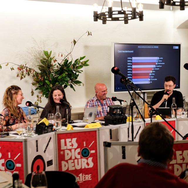 Les Dicodeurs avec Lukas Klicher du 4 au 8 novembre 2024 (2-5). [RTS - © Les Dicodeurs]